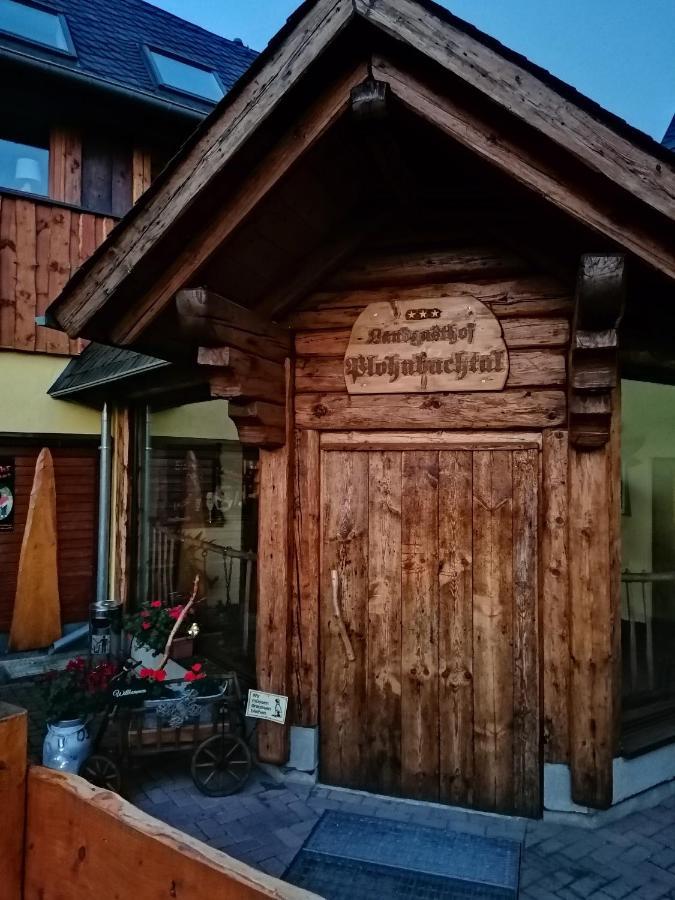 Hotel Landgasthof Plohnbachtal Ug Lengenfeld  Exteriér fotografie